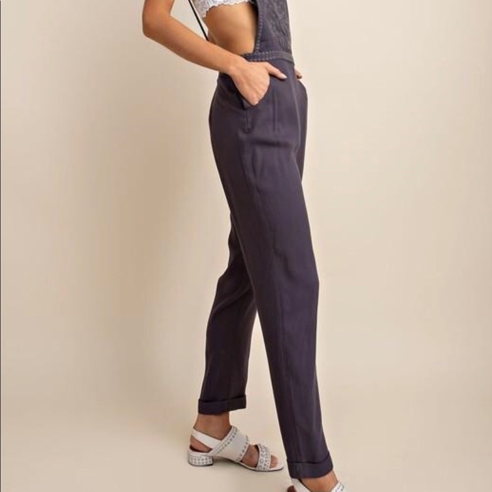 Embroidered Overalls - Picture 3 of 9
